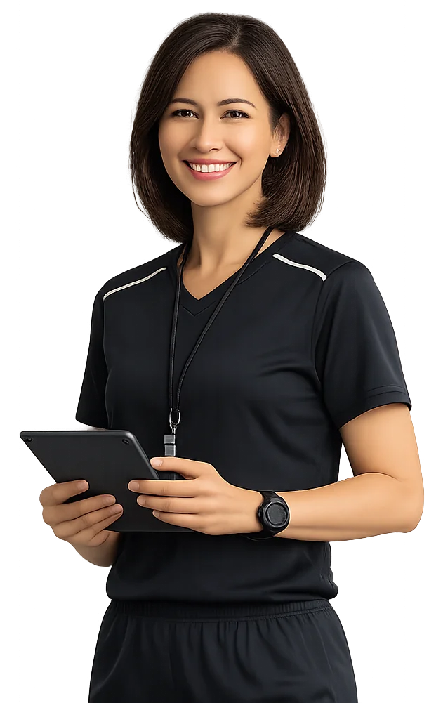 Camp director using SignPayGo