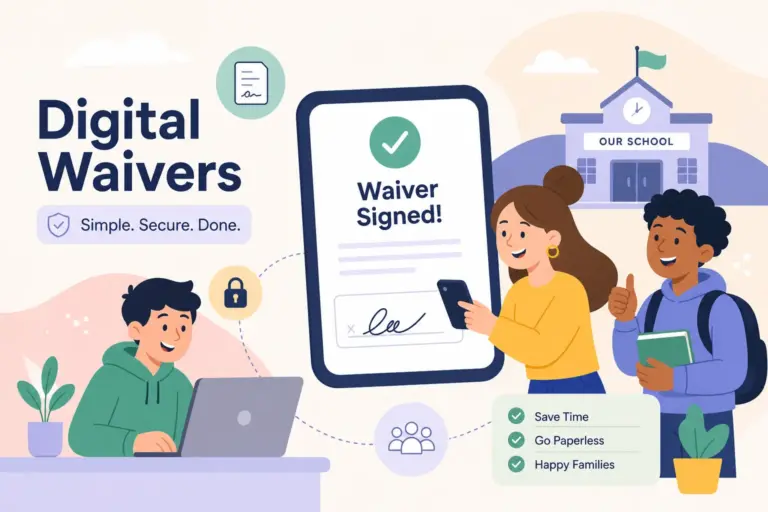 How to Collect Digital Waivers at Your Independent School