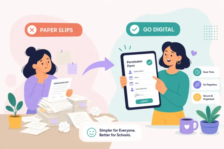 How to Replace Paper Permission Slips With Digital Tools