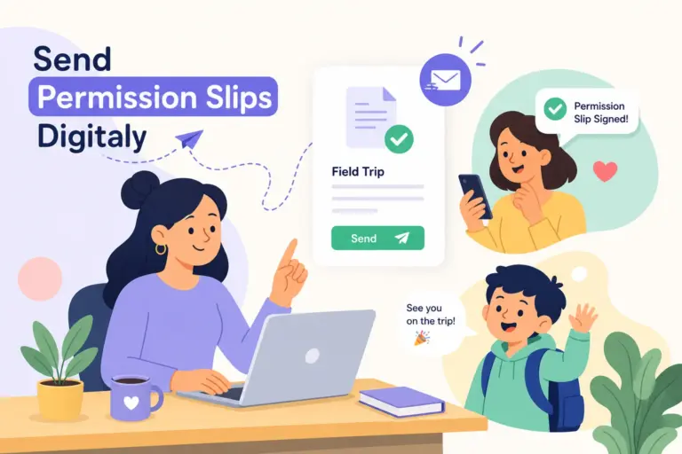 How to send digital permission slips: a school guide